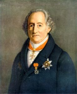 Johann Wolfgang de Goethe (1749-1832)