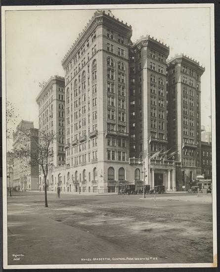 1907-1908 Hotel Majestic – Mahler Foundation