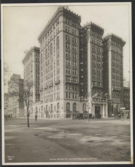 Hotel Majestic, New York Stock Photo - Alamy