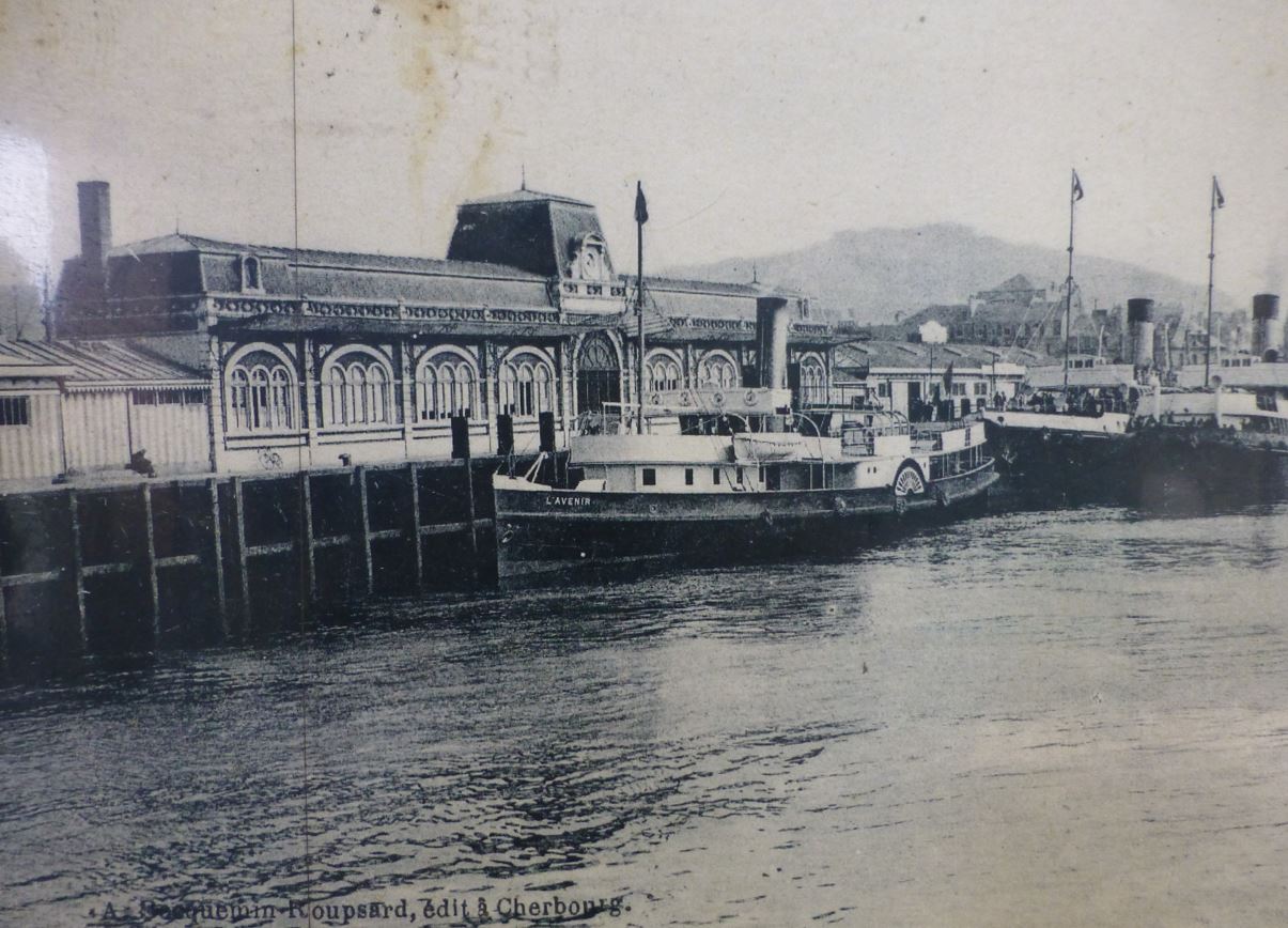 1900. Porto Cherbourg